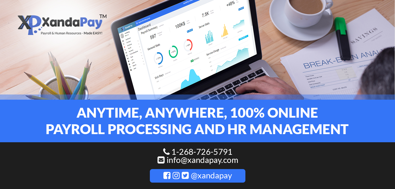 XandaPay - Payroll & Human Resources Management Made Easy!